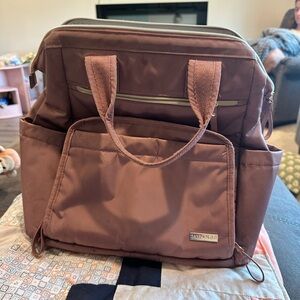 Skip Hop Mauve Diaper Bag Backpack